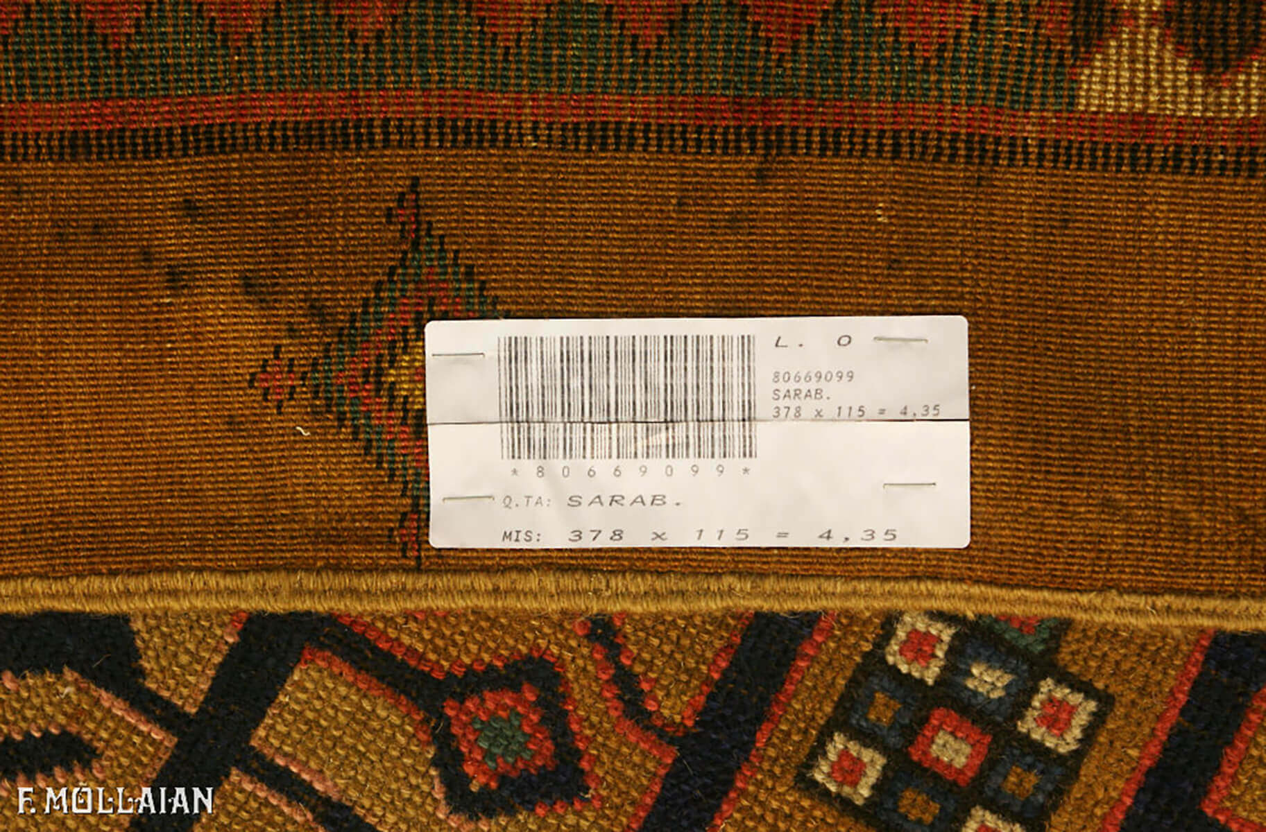Teppich Spur Persischer Antiker Sarab n°:80669099